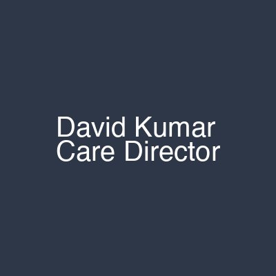 David Kumar, Emergency Care Coordinator